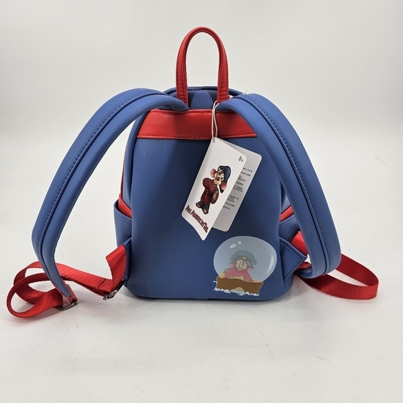 Loungefly an American Tail FIEVEL Scene Mini Backpack Hardtag - Picture 2 of 5